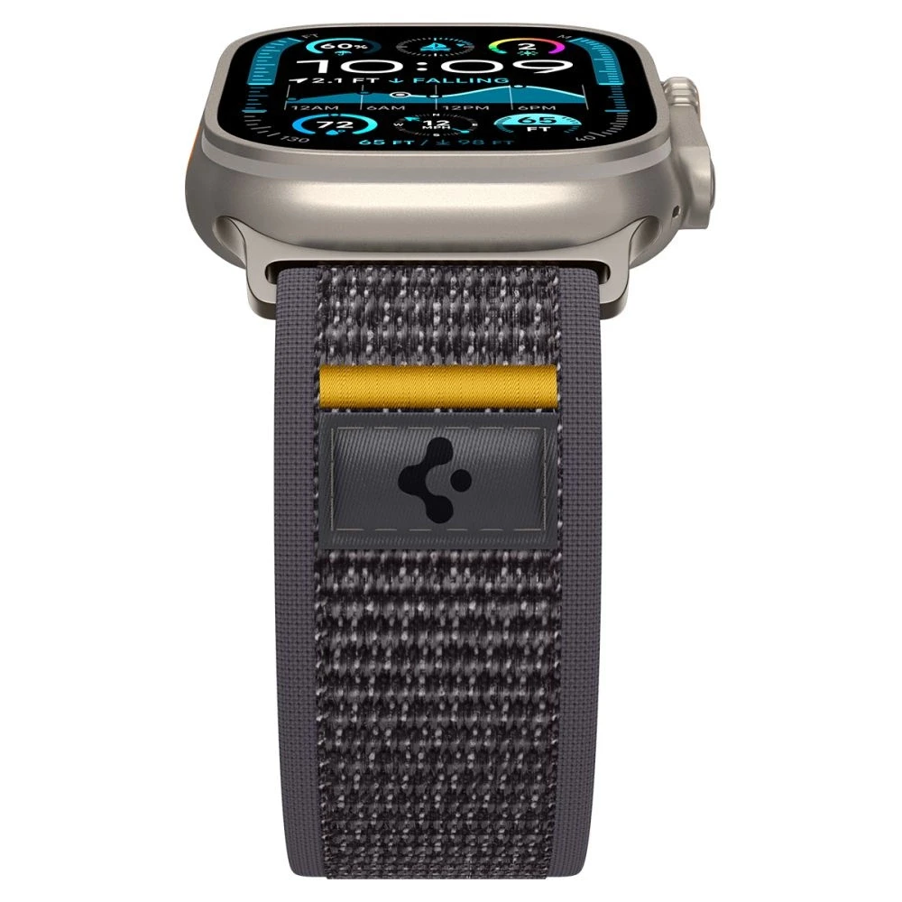 Apyrankė Spigen Athlex Air for Apple Watch 6/7/8/9/10/SE/Ultra 1/Ultra 2 (44/45/46/49 mm) pilkos spalvos