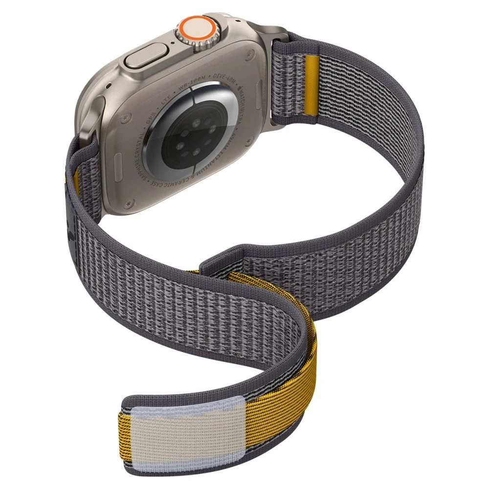 Apyrankė Spigen Athlex Air for Apple Watch 6/7/8/9/10/SE/Ultra 1/Ultra 2 (44/45/46/49 mm) pilkos spalvos