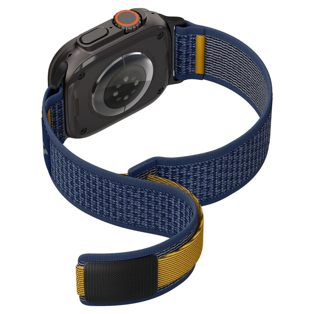 Mėlyna apyrankė Apple Watch 6 / 7 / 8 / 9 / 10 / SE / Ultra 1 / 2 ( 44 / 45 / 46 / 49 mm) laikrodžiui „Spigen Athlex Air”