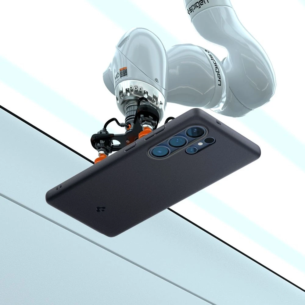 Spigen Caseology Nano Pop dėklas skirtas Samsung Galaxy S25 Ultra – juodos spalvos