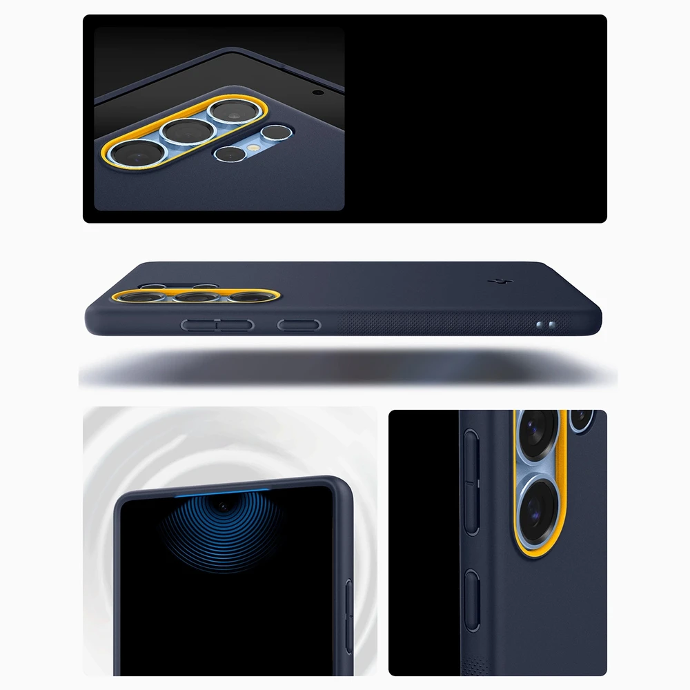 Dėklas Spigen Nano Pop MagSafe, mėlyna (blueberry navy) – Samsung Galaxy S25 Ultra