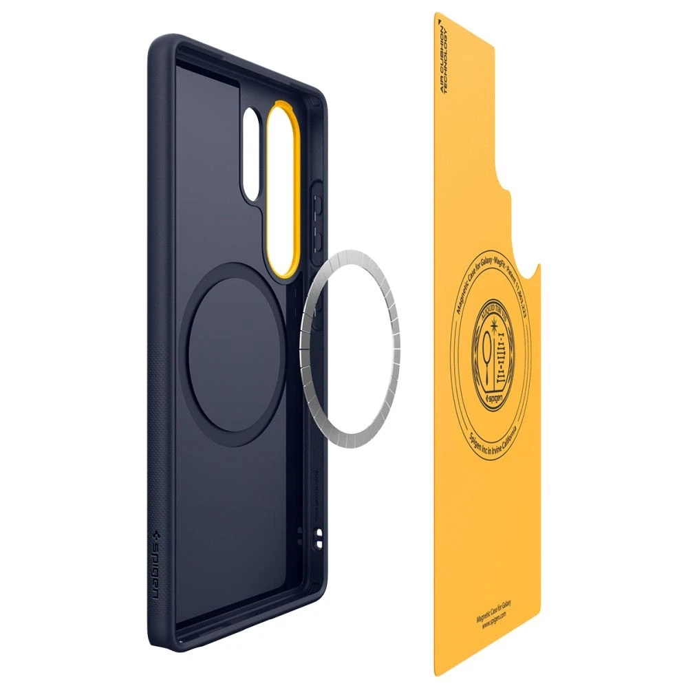 Dėklas Spigen Nano Pop MagSafe, mėlyna (blueberry navy) – Samsung Galaxy S25 Ultra
