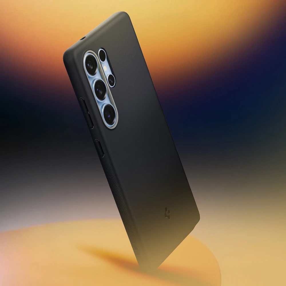 Spigen Caseology Nano Pop dėklas skirtas Samsung Galaxy S25 Ultra – juodos spalvos