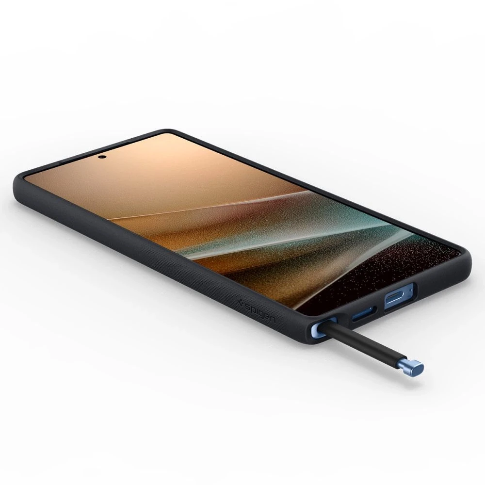 Spigen Caseology Nano Pop dėklas skirtas Samsung Galaxy S25 Ultra – juodos spalvos