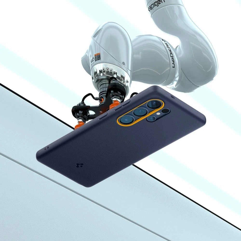 Dėklas Spigen Nano Pop MagSafe, mėlyna (blueberry navy) – Samsung Galaxy S25 Ultra