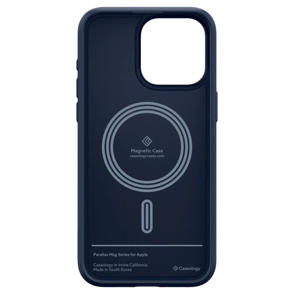 Spigen CASEOLOGY PARALLAX MAG MAGSAFE Apple iPhone 15 PRO MAX dėklas telefonui mėlynos spalvos