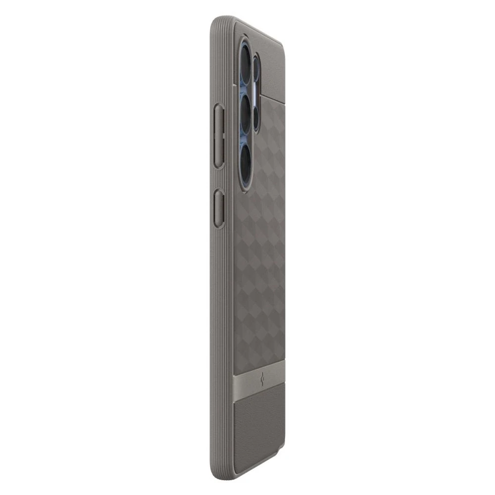 Spigen Caseology Parallax Mag MagSafe Samsung Galaxy S25 Ultra – dėklas telefonui pilkos spalvos