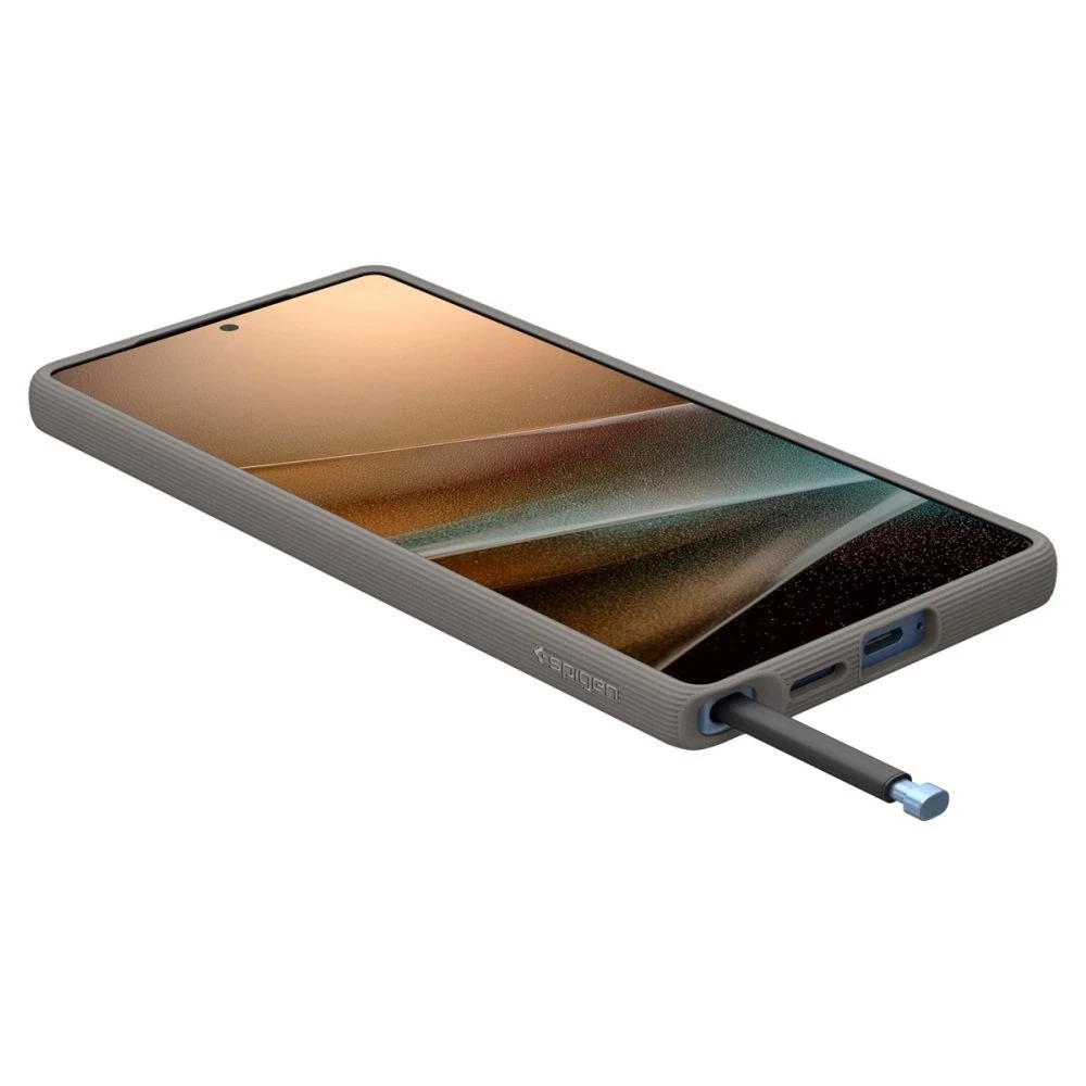 Spigen Caseology Parallax Mag MagSafe Samsung Galaxy S25 Ultra – dėklas telefonui pilkos spalvos
