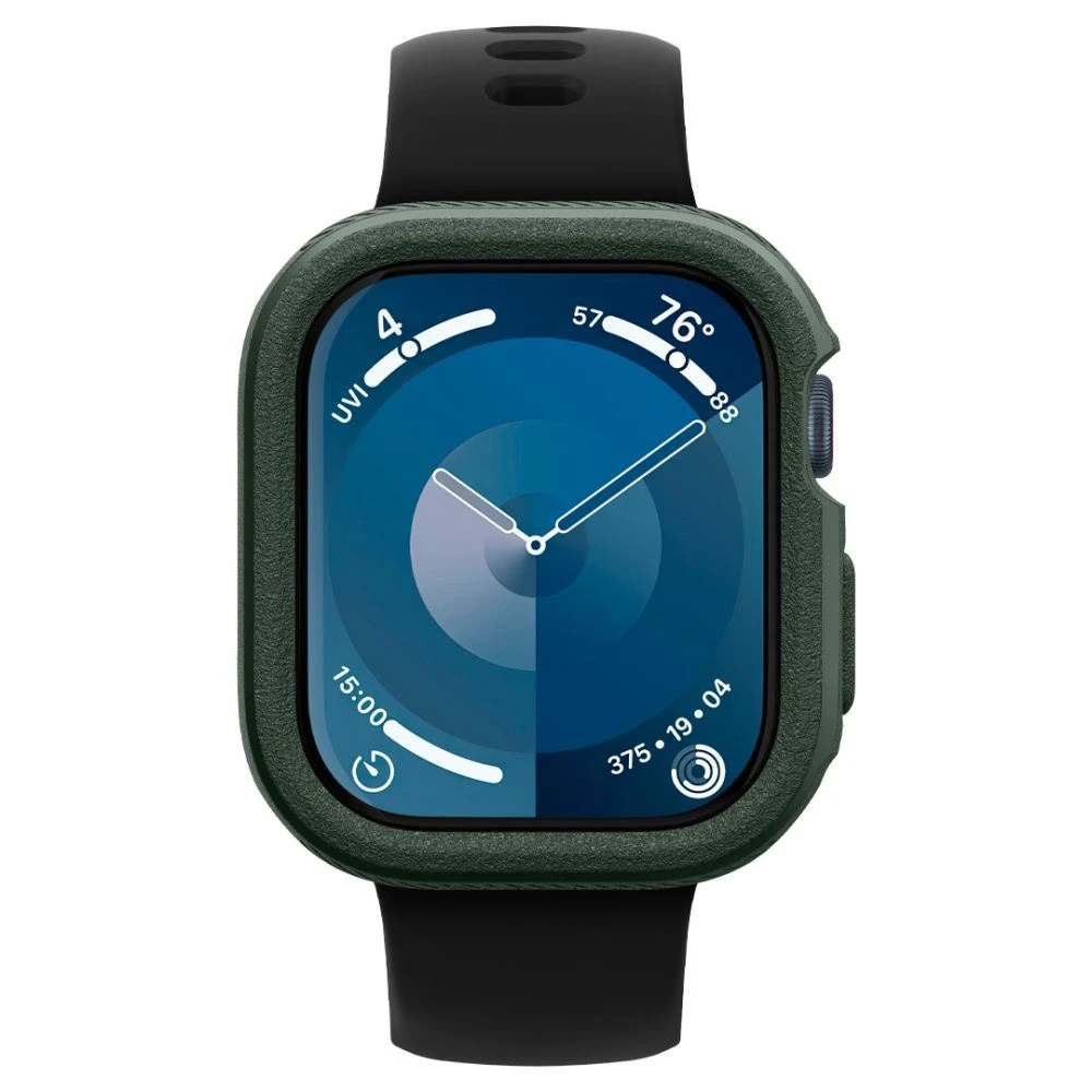Spigen CASEOLOGY VAULT dėklas skirtas Apple Watch 10 (46mm) – žalios spalvos