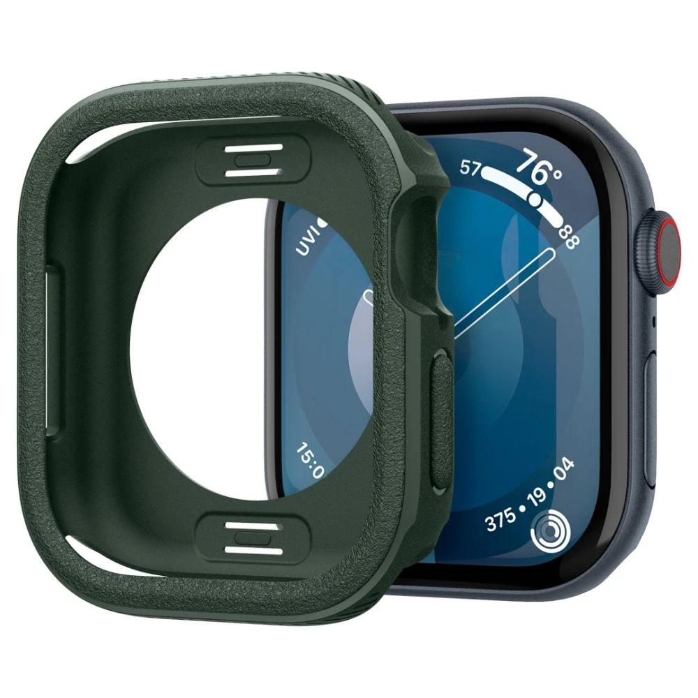 Spigen CASEOLOGY VAULT dėklas skirtas Apple Watch 10 (46mm) – žalios spalvos