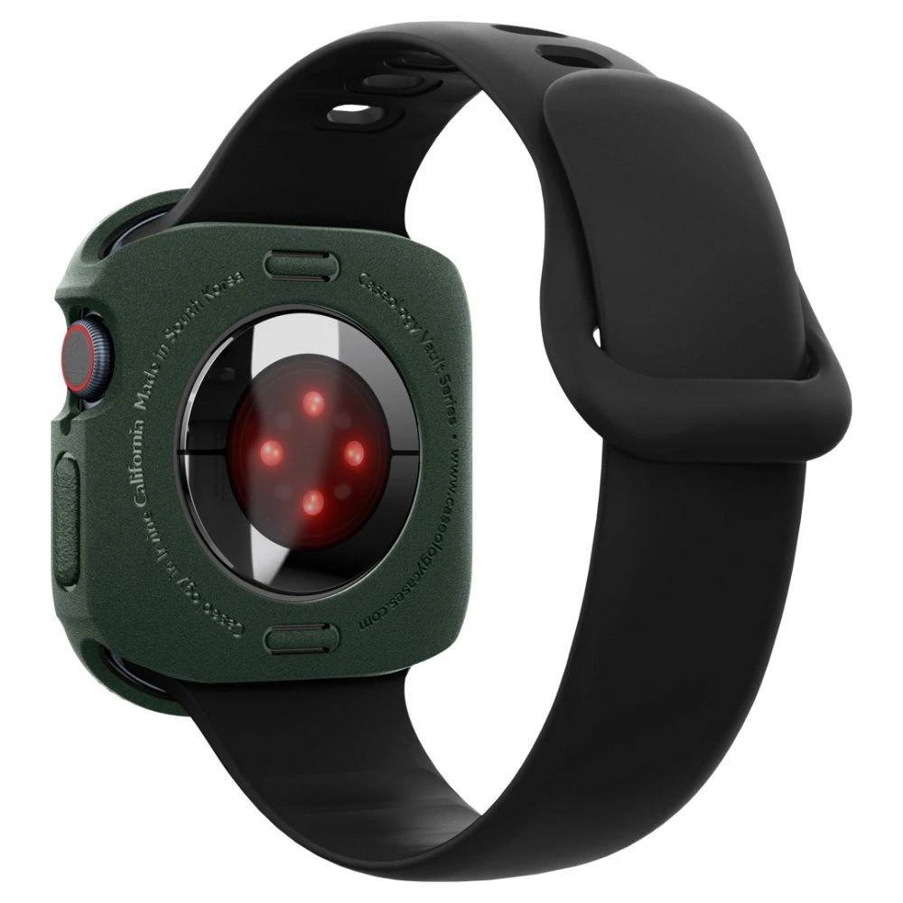 Spigen CASEOLOGY VAULT dėklas skirtas Apple Watch 10 (46mm) – žalios spalvos