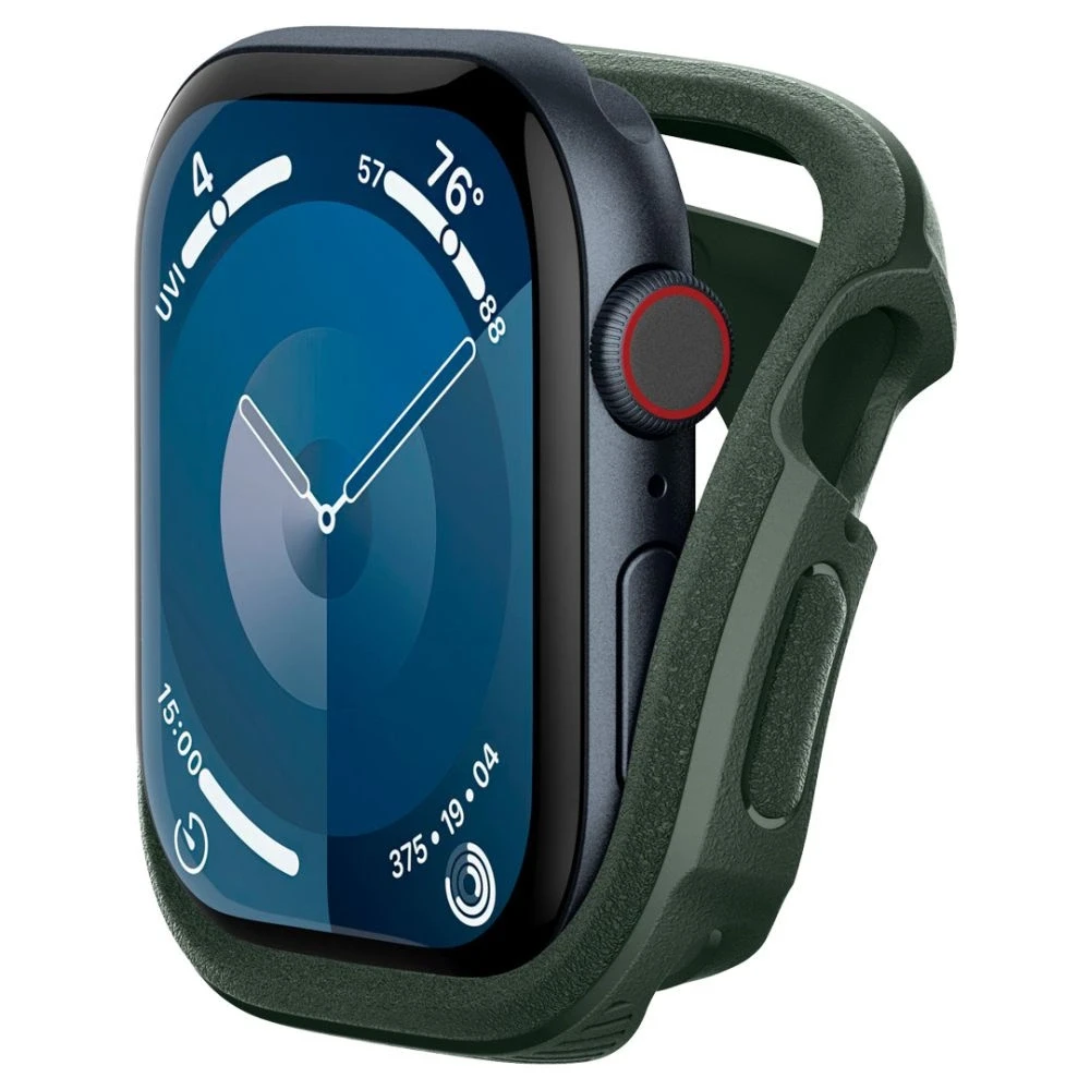Spigen CASEOLOGY VAULT dėklas skirtas Apple Watch 10 (46mm) – žalios spalvos