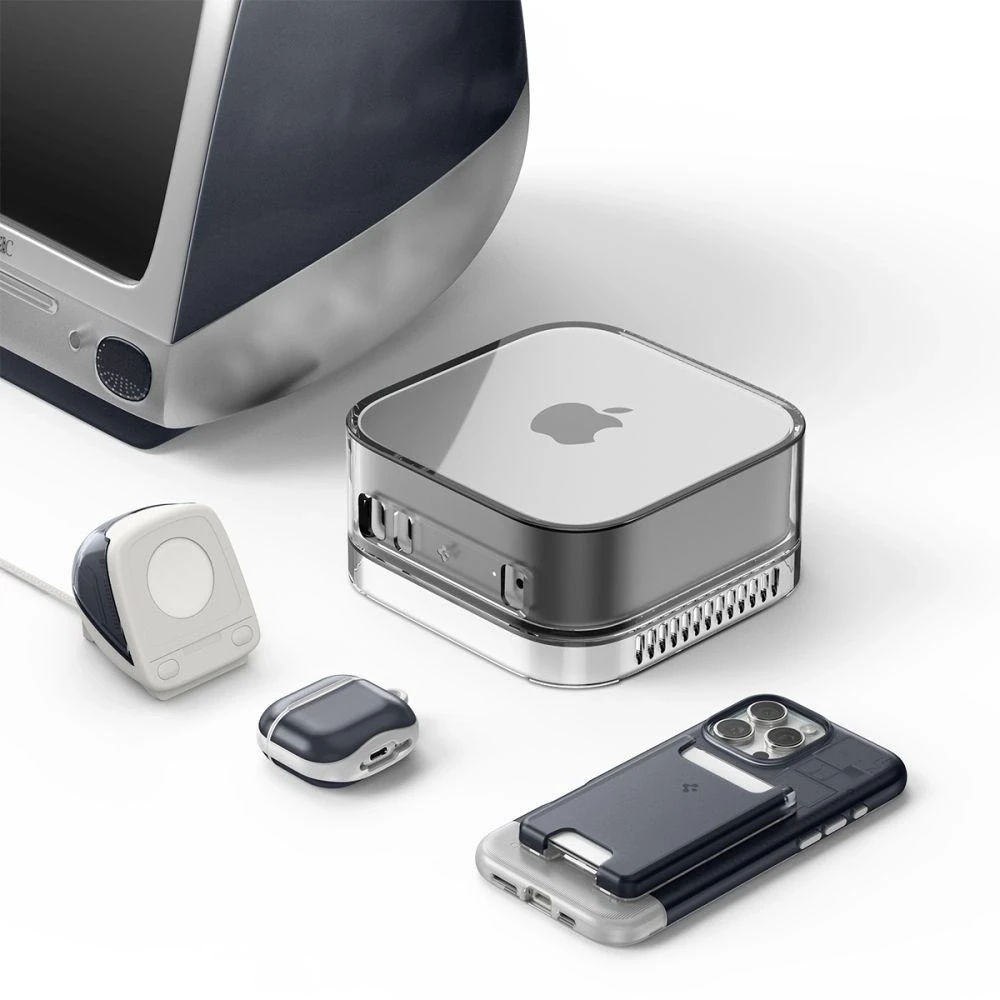 Spigen Classic C1 stovelis skirtas Apple Watch – pilkos spalvos