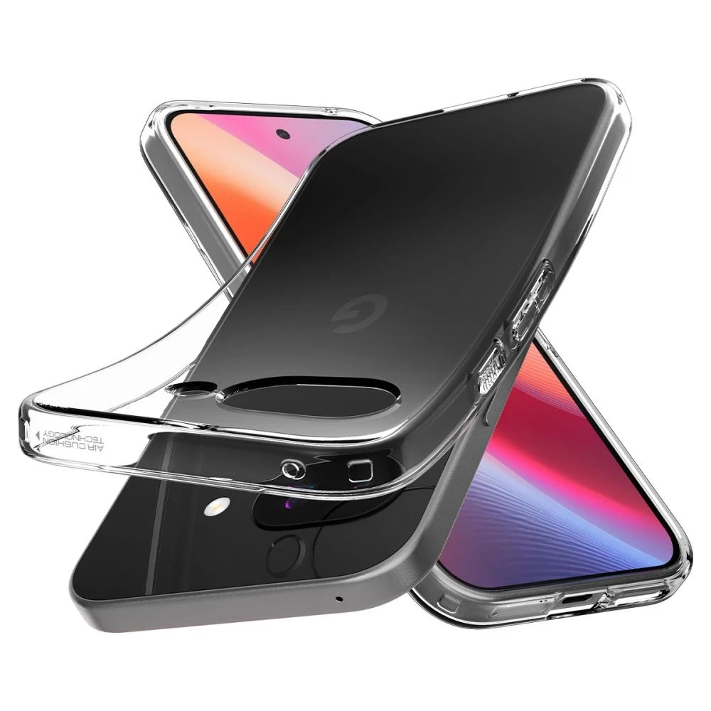 Dėklas „Spigen Crystal Flex“ „Google Pixel 9A“ skaidrus