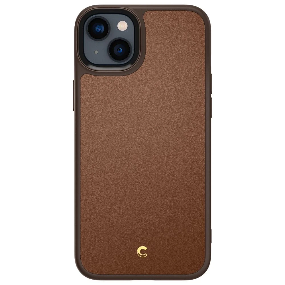 Spigen Cyrill Kajuk Mag MagSafe Apple iPhone 14 Plus dėklas telefonui rudos spalvos