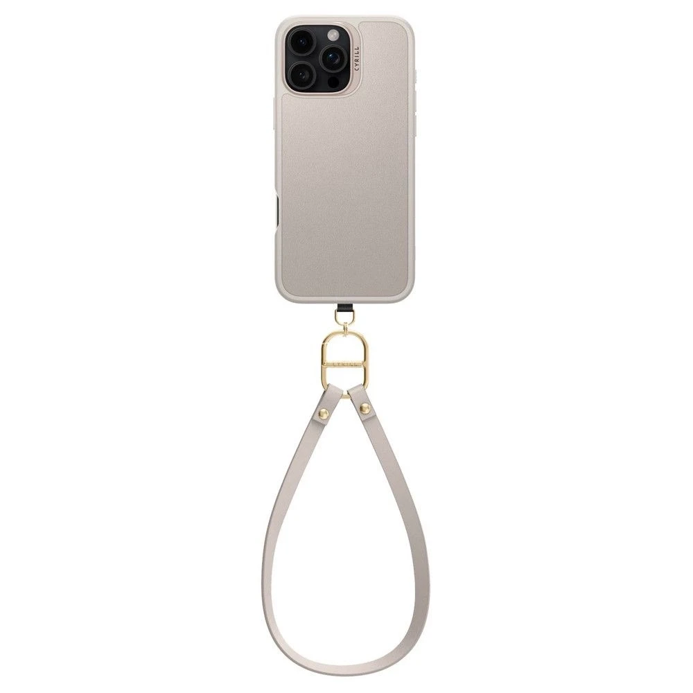 Spigen Cyrill Kajuk Classic Charm Mag MagSafe - dėklas skirtas Apple iPhone 16 Pro Max Kreminis
