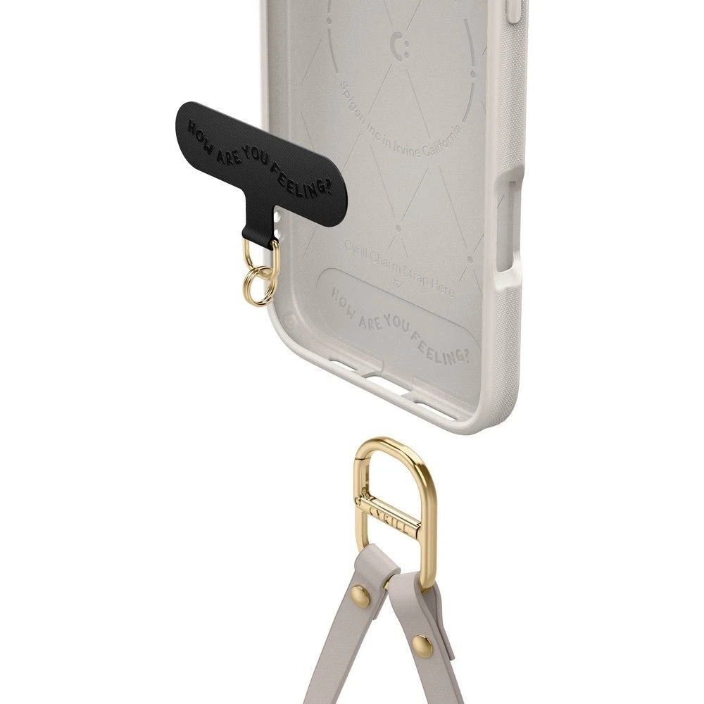 Spigen Cyrill Kajuk Classic Charm Mag MagSafe - dėklas skirtas Apple iPhone 16 Pro Max Kreminis