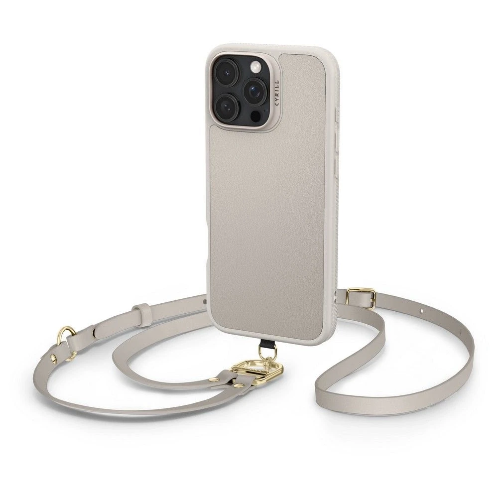 Spigen Cyrill Kajuk Classic Charm Mag MagSafe - dėklas skirtas Apple iPhone 16 Pro Max Kreminis