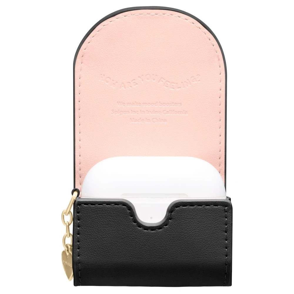 Dėklas Spigen Cyrill Mini Bag for Apple AirPods 4 – juodos spalvos