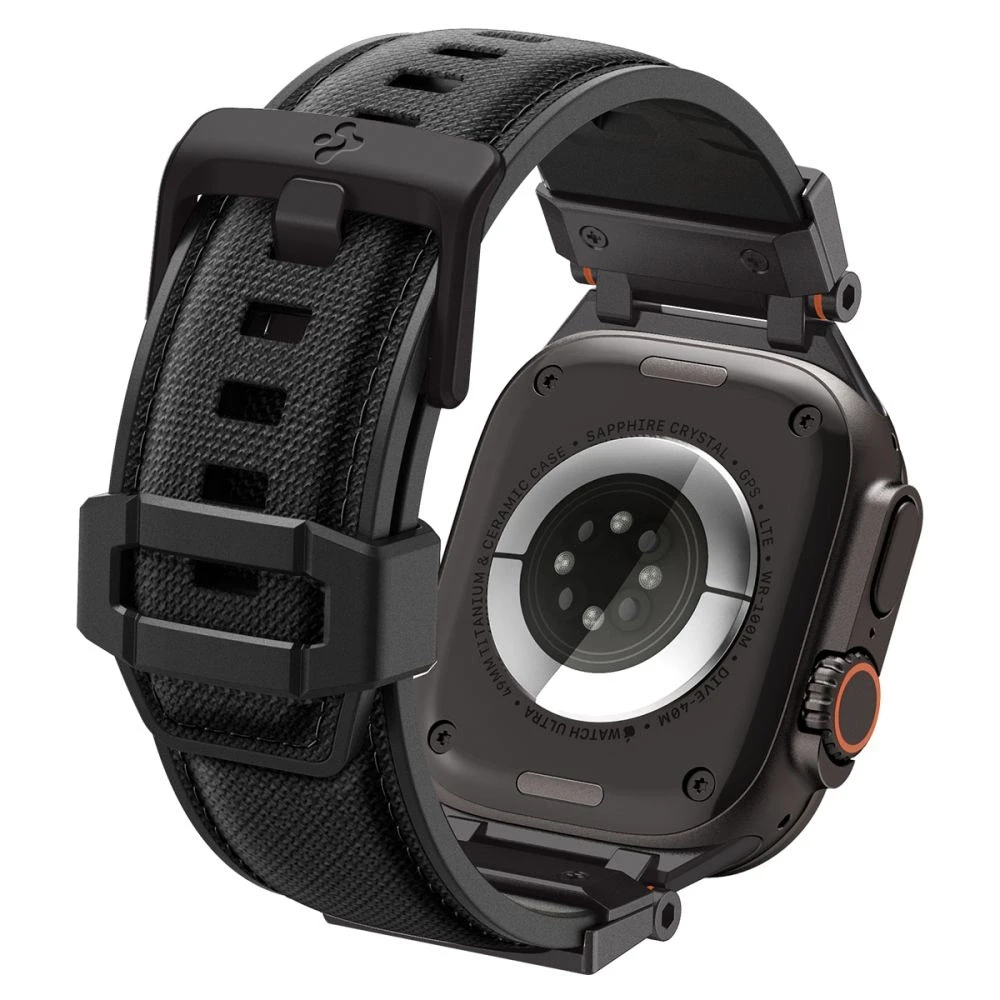 „Spigen DuraPro Armor®“ apyrankė, skirta „Apple Watch 44/45/46/49 mm“ (juodas leidimas)