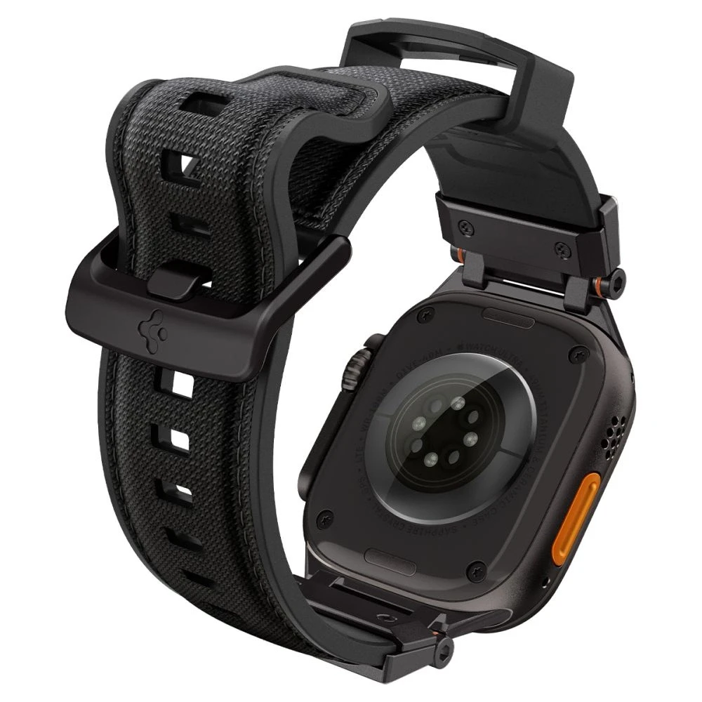 „Spigen DuraPro Armor®“ apyrankė, skirta „Apple Watch 44/45/46/49 mm“ (juodas leidimas)