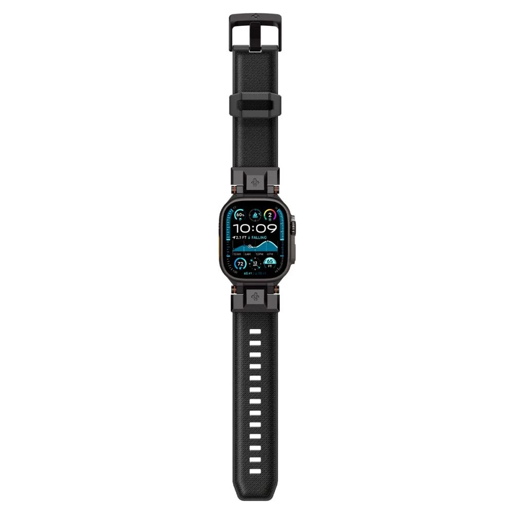 „Spigen DuraPro Armor®“ apyrankė, skirta „Apple Watch 44/45/46/49 mm“ (juodas leidimas)