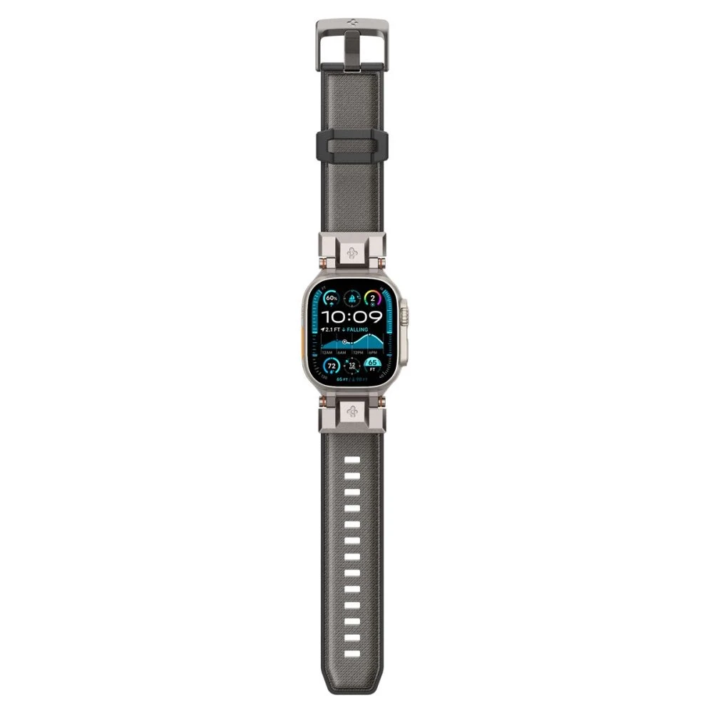 „Spigen DuraPro Armor“ dirželis, skirtas „Apple Watch 44 / 45 / 46 / 49 mm“ – pilkas
