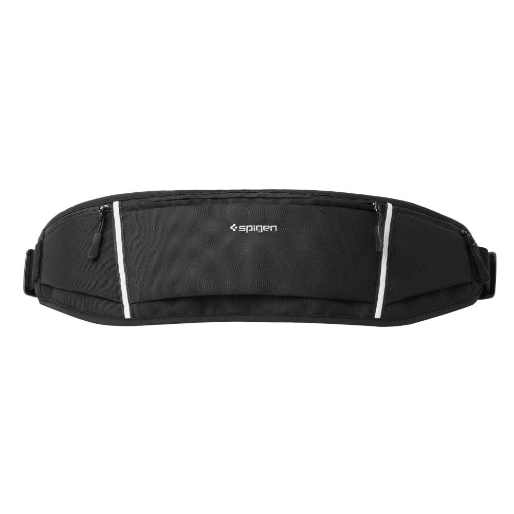 Spigen A710 Dynamic Shield Waist Bag – Sports Waist Bag / Belt Bag for Išmanusis telefonas iki 6.9 (juodos spalvos)