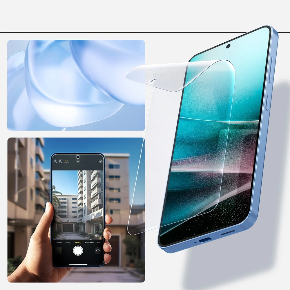 Spigen ELITE SHIELD EZ FIT Hybrid Glass Samsung Galaxy S25 – Transparent