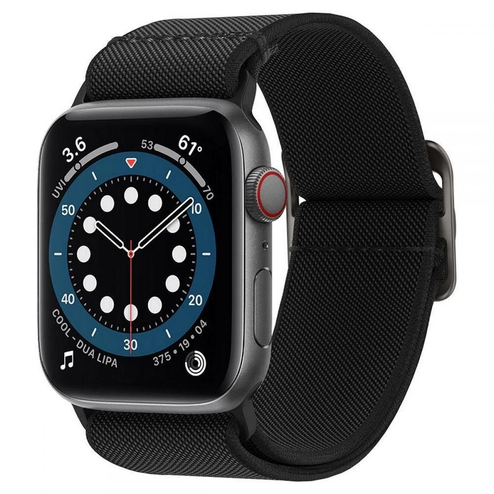 Išmaniojo laikrodžio Apple Watch 2/3/4/5/6/SE dirželis, Juodos spalvos, 42/44mm