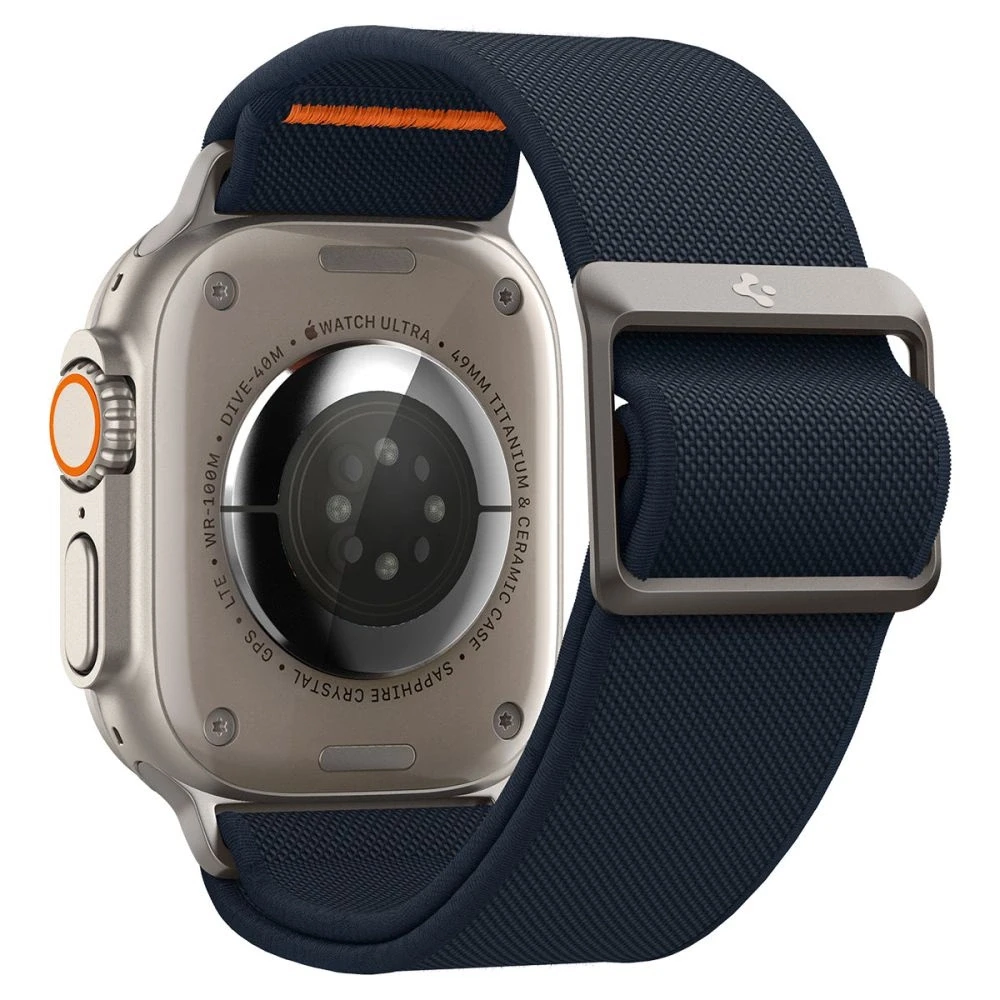 Spigen Fit Lite Ultra Apple Watch 4 / 5 / 6 / 7 / 8 / 9 / SE / Ultra (42 / 44 / 45 / 49 mm) mėlynos spalvos