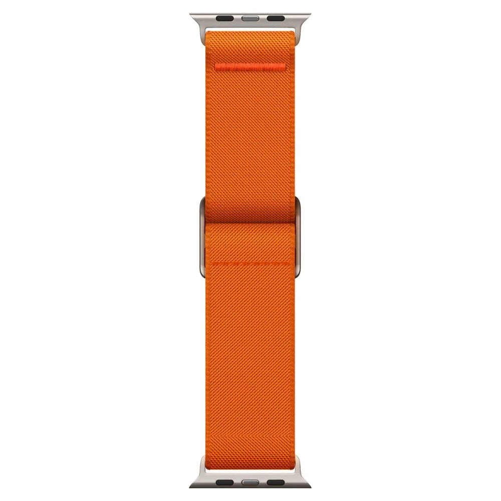 Dėklas Spigen Fit Lite Ultra Apple Watch 4 / 5 / 6 / 7 / 8 / SE / Ultra (42 / 44 / 45 / 49 mm) oranžinės spalvos