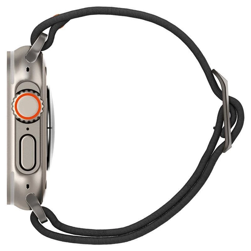Spigen Fit Lite Ultra Apple Watch 4 / 5 / 6 / 7 / 8 / 9 / SE / Ultra (42 / 44 / 45 / 49 mm) juodos spalvos