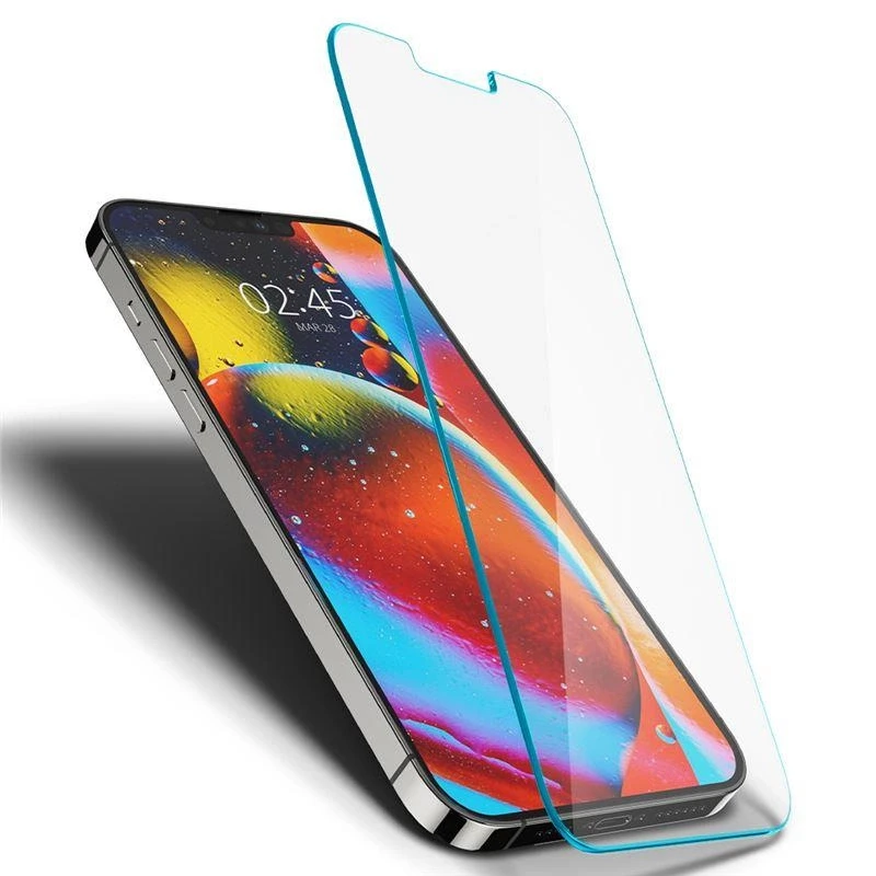 Apsauginis stiklas Spigen GLAS.TR „EZ FIT” 2-pack Apple iPhone 13 Pro Max Privacy