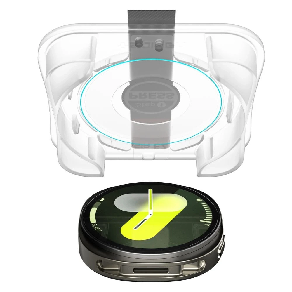 Spigen Glass tR EZ Fit 2 Pack - Samsung Galaxy Watch 8 (40mm)