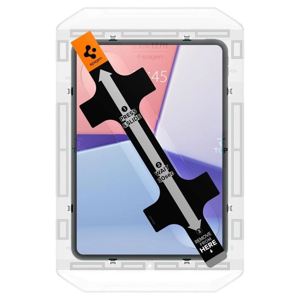Spigen Glas.tR EZ Fit Apsauginis stiklas skirtas iPad Pro 11'' 2024