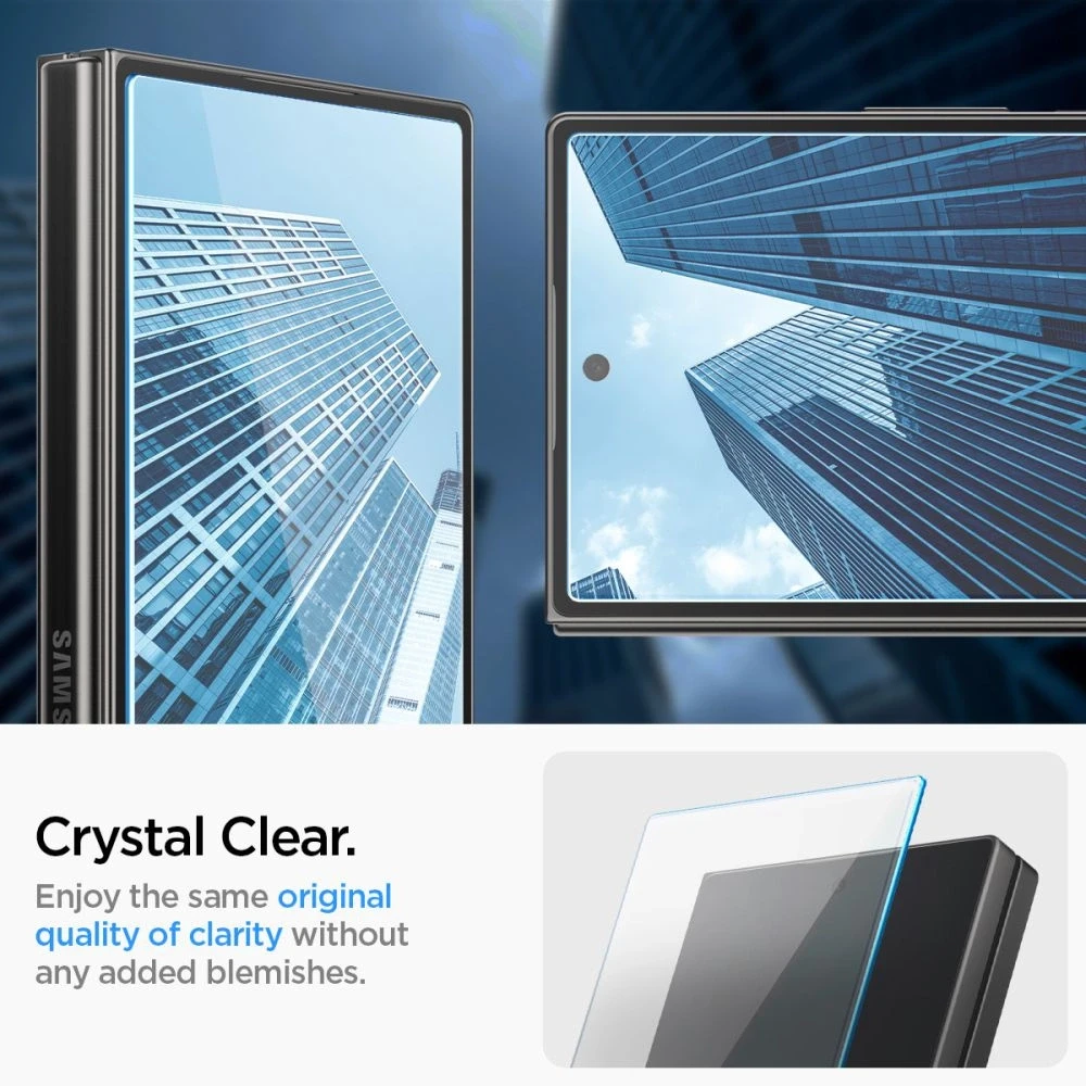 Spigen Glas.TR EZ Fit 2 vnt. – Apsauginis stiklas skirtas Samsung Galaxy Z Fold 6 (2 pieces)