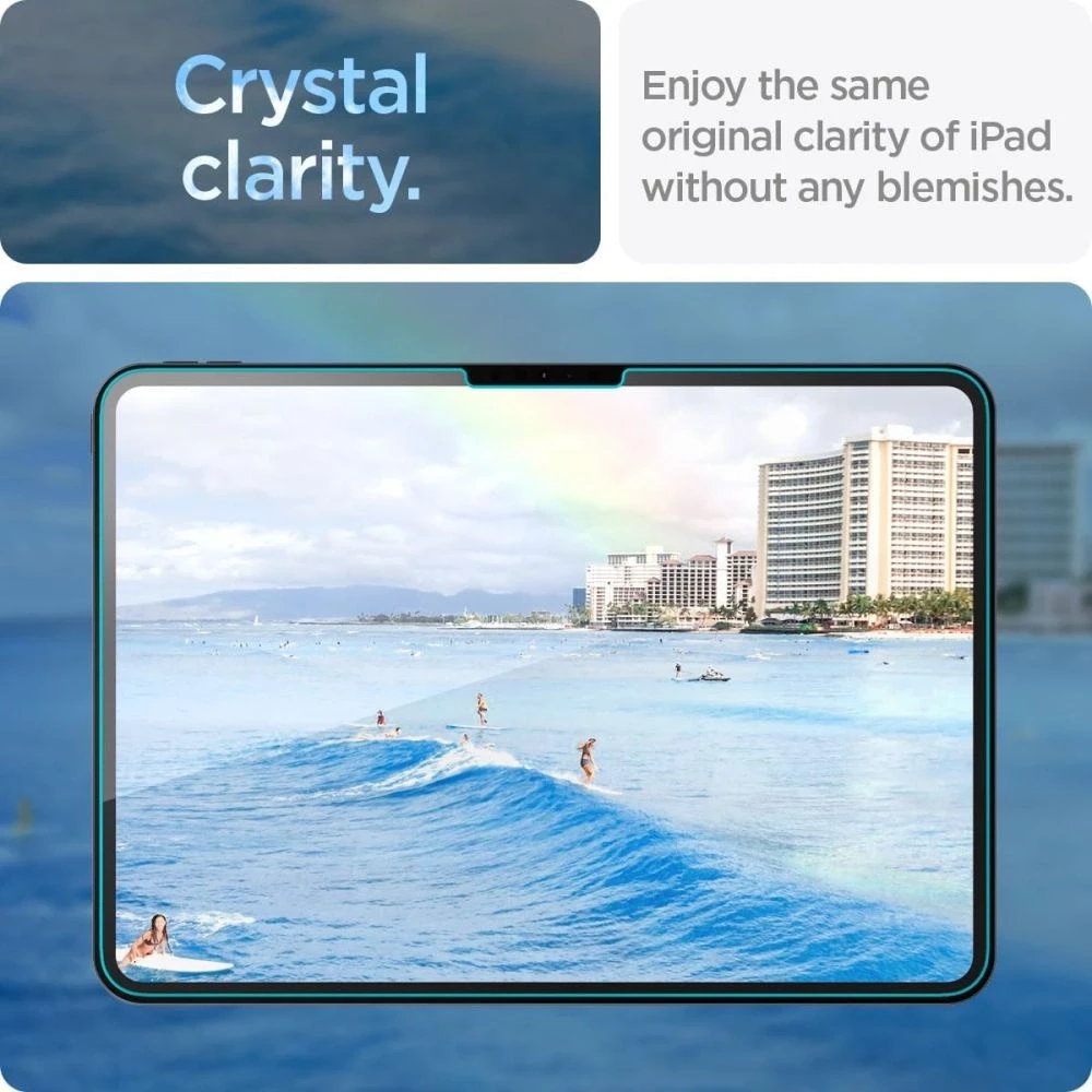 Spigen Glas.tR EZ Fit Apsauginis stiklas skirtas iPad Pro 11'' 2024