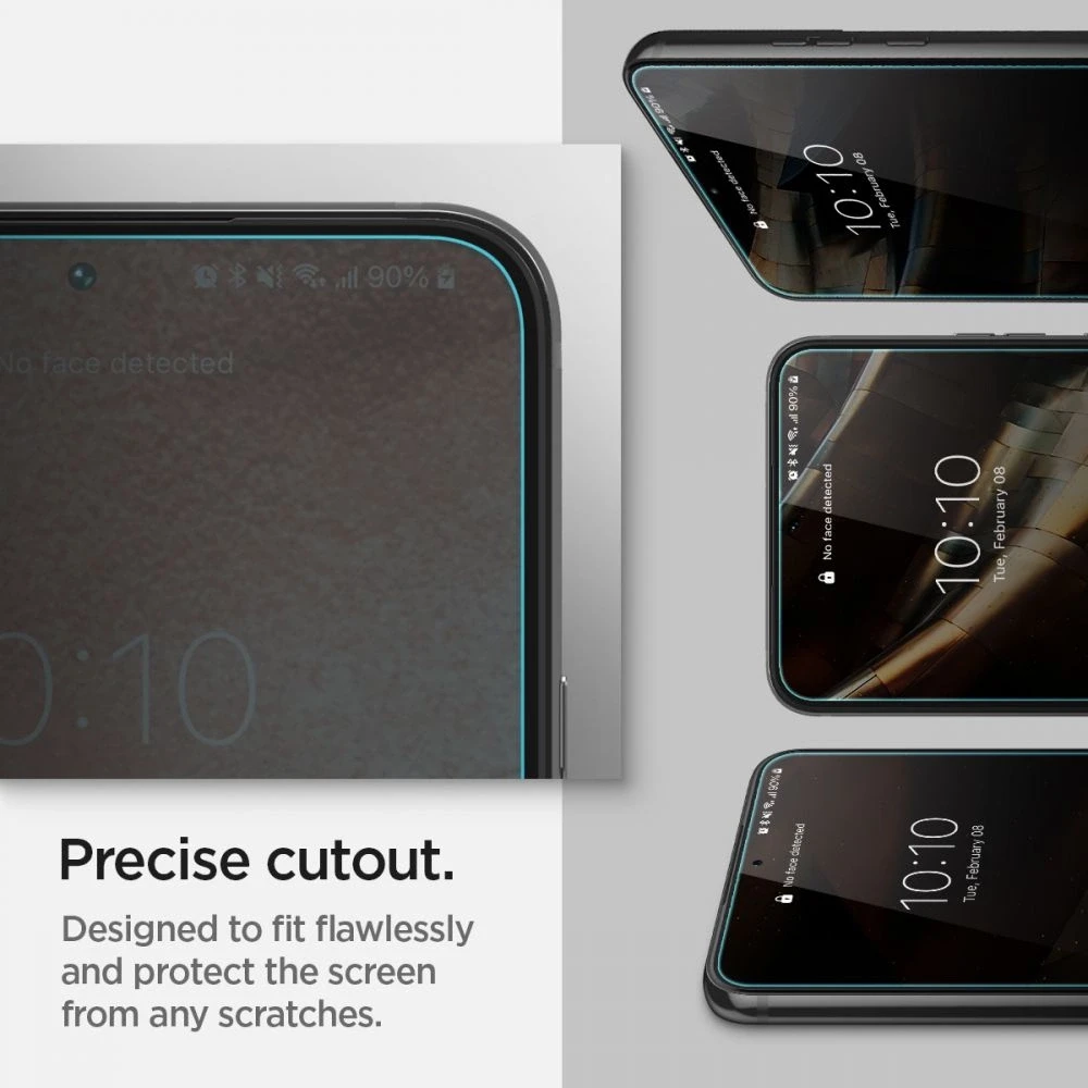Apsauginis stiklas Spigen GLAS.TR „EZ FIT” 2-pack Samsung Galaxy S22