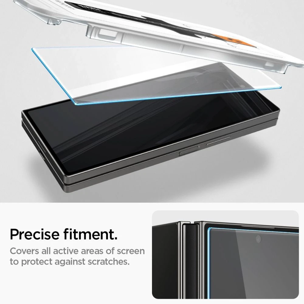 Spigen Glas.TR EZ Fit 2 vnt. – Apsauginis stiklas skirtas Samsung Galaxy Z Fold 6 (2 pieces)