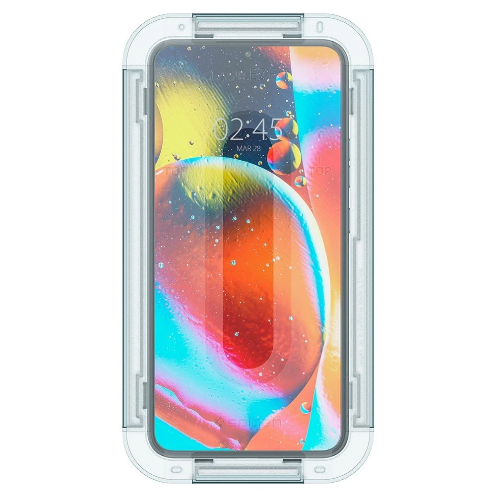 Apsauginis stiklas Spigen GLAS.TR „EZ FIT” 2-pack Samsung Galaxy S22