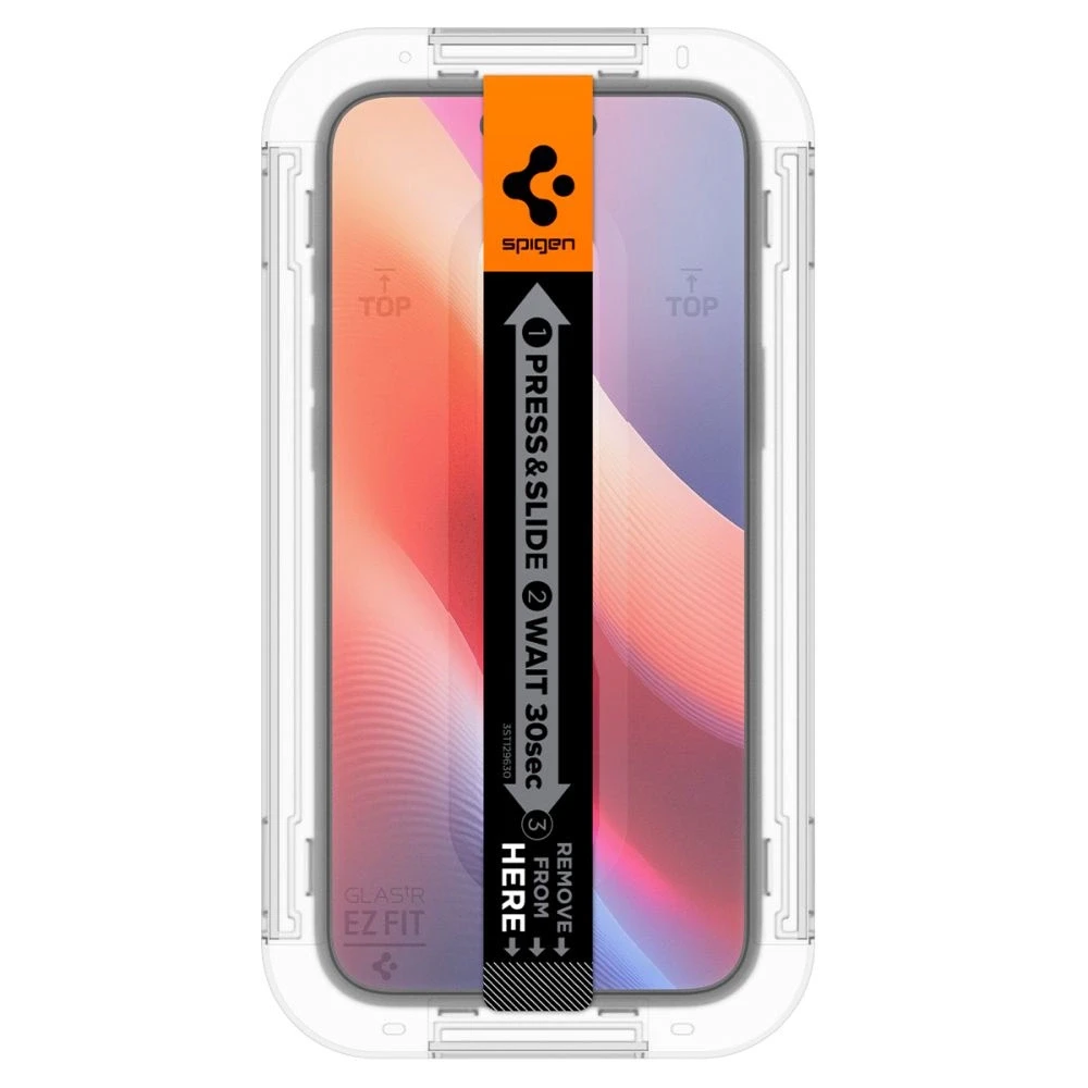 GRŪDINTAS STIKLAS SPIGEN GLAS.TR EZ FIT IPHONE 15 CLEAR