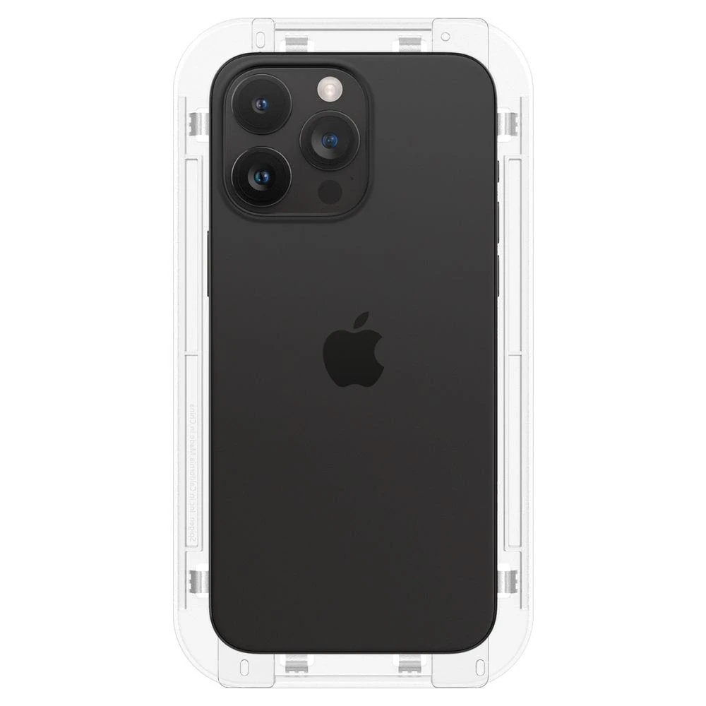 Szko do etui + Aplikator Spigen Glas.tR EZ Fit 2 vnt. do iPhone 15 Pro