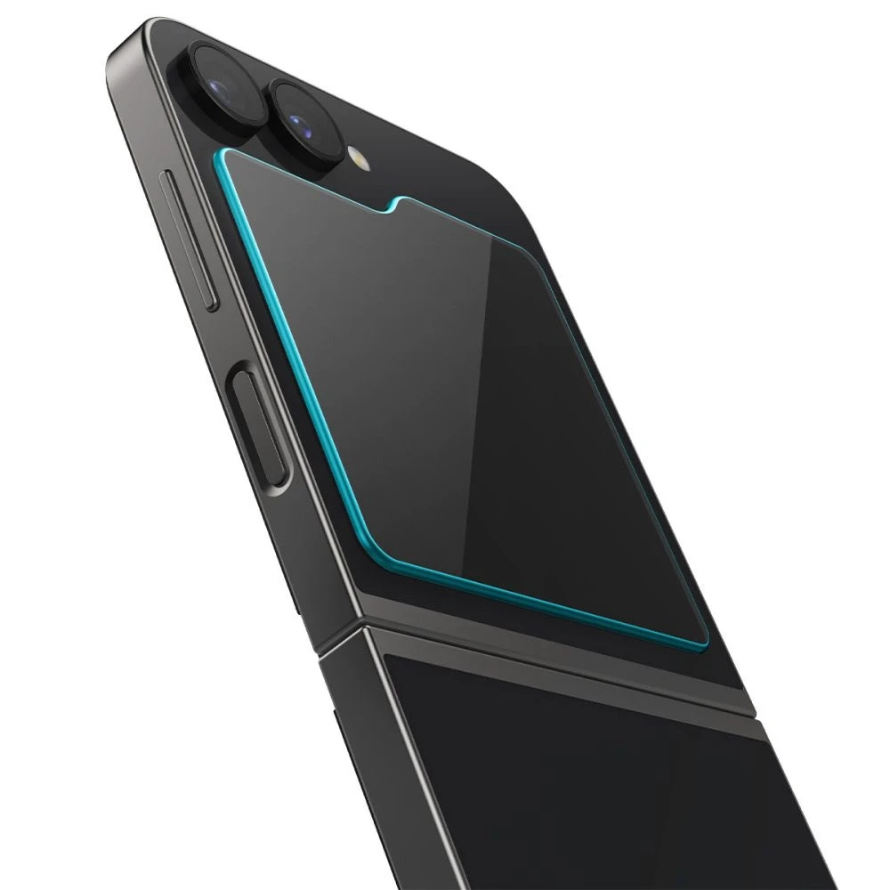 Apsauginis stiklas Samsung Galaxy Z Flip6 Spigen Glas.tr „EZ Fit” 2 vnt. Clear