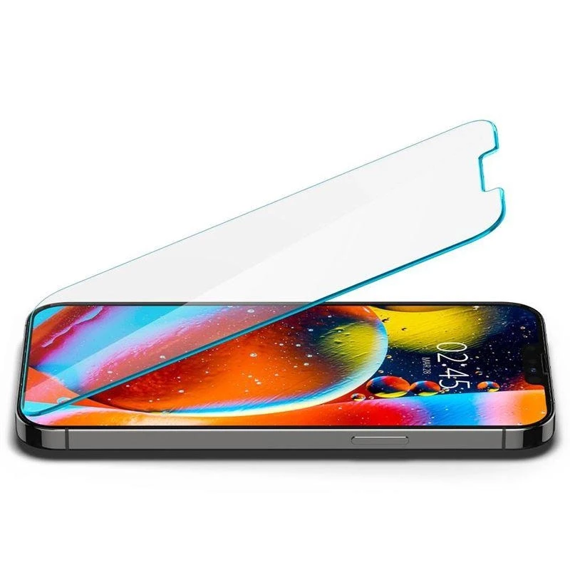 Apsauginis stiklas for iPhone 13 / 13 Pro / 14 with Spigen Glas.tR EZ FIT applicator (2 pcs.)
