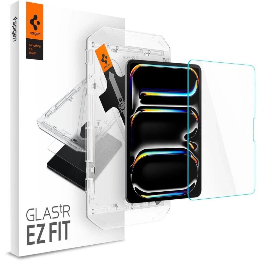 Spigen Glas.tR EZ Fit Apsauginis stiklas skirtas iPad Pro 11'' 2024