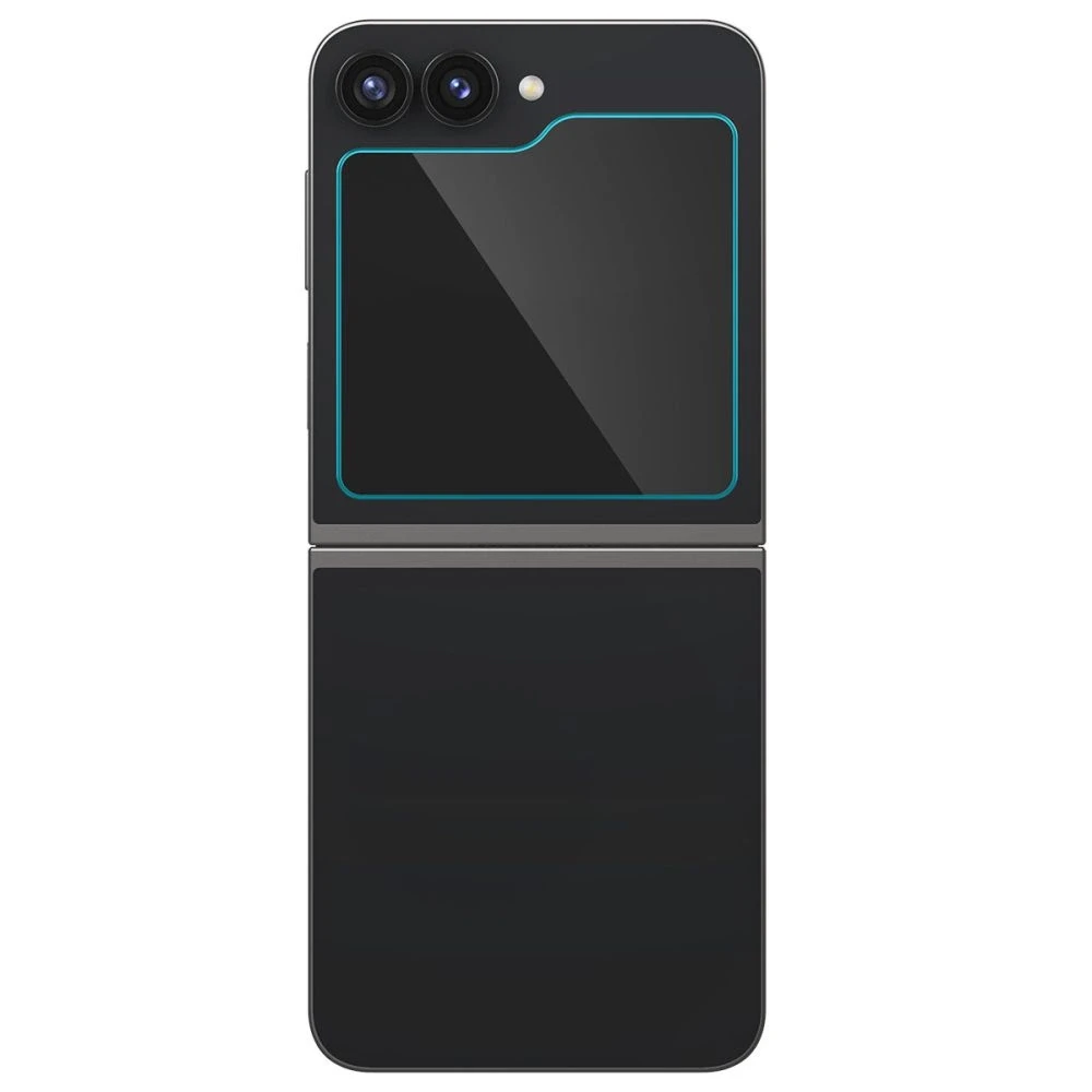 Apsauginis stiklas Samsung Galaxy Z Flip6 Spigen Glas.tr „EZ Fit” 2 vnt. Clear