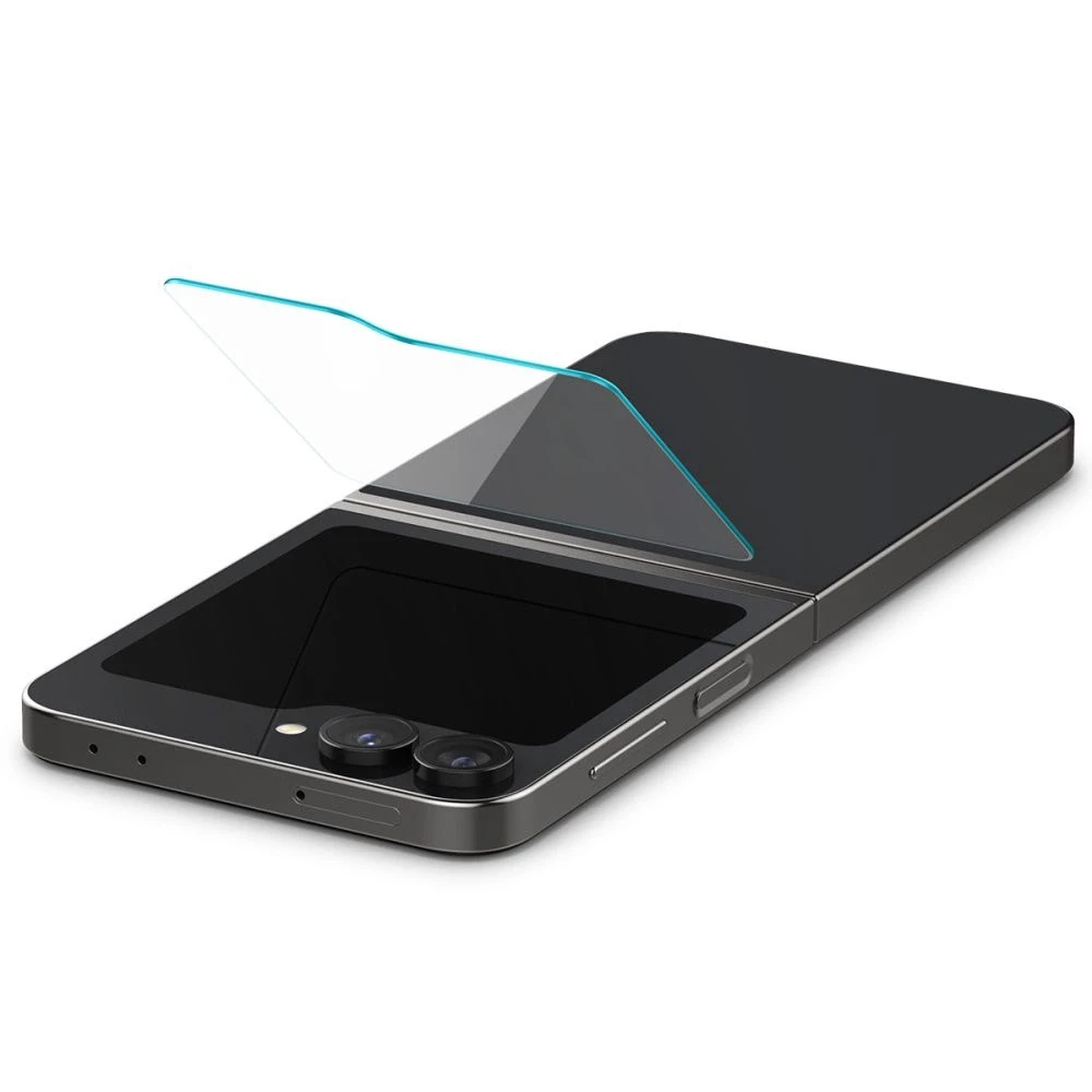 Apsauginis stiklas Samsung Galaxy Z Flip6 Spigen Glas.tr „EZ Fit” 2 vnt. Clear