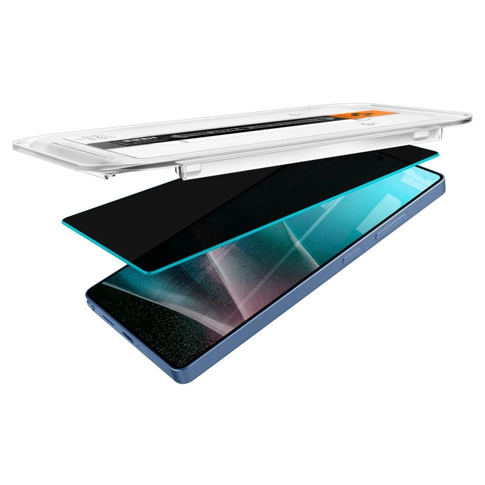 Apsauginis stiklas su privatumo filtru Spigen Glas.TR EZ FIT HD Privacy Samsung Galaxy S25 Ultra 2vnt