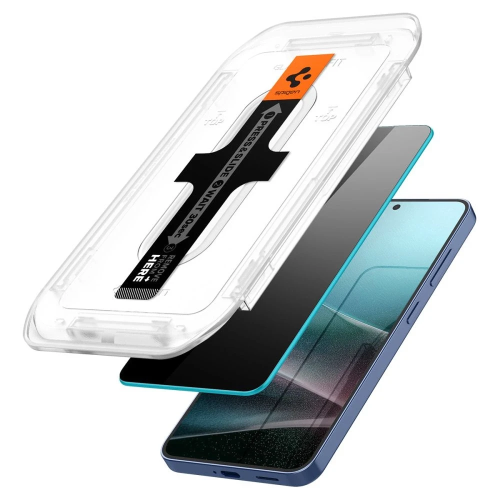 Apsauginis stiklas su privatumo filtru Spigen Glas.TR EZ FIT HD Privacy Samsung Galaxy S24 Plus 2vnt